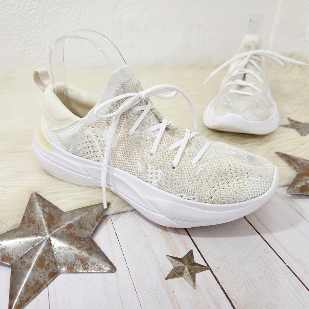 Sorel Women's Explorer Blitz Stride Lace-Up Sneakers White Chalk size 7.5